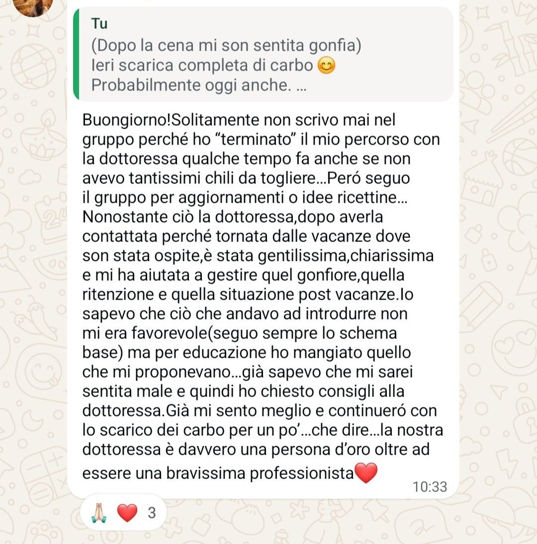 Testimonianza di una paziente sul Metodo Schema Base